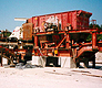 Erect Screen Tower and  Set Screen